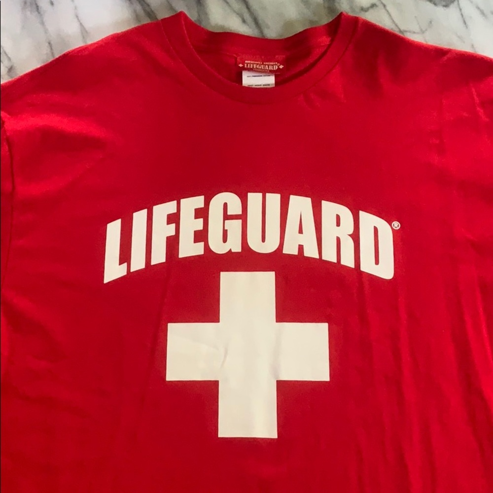 Lifeguard Products Red Official Guard T-Shirt XL